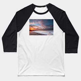 Sheringham Seascape Baseball T-Shirt